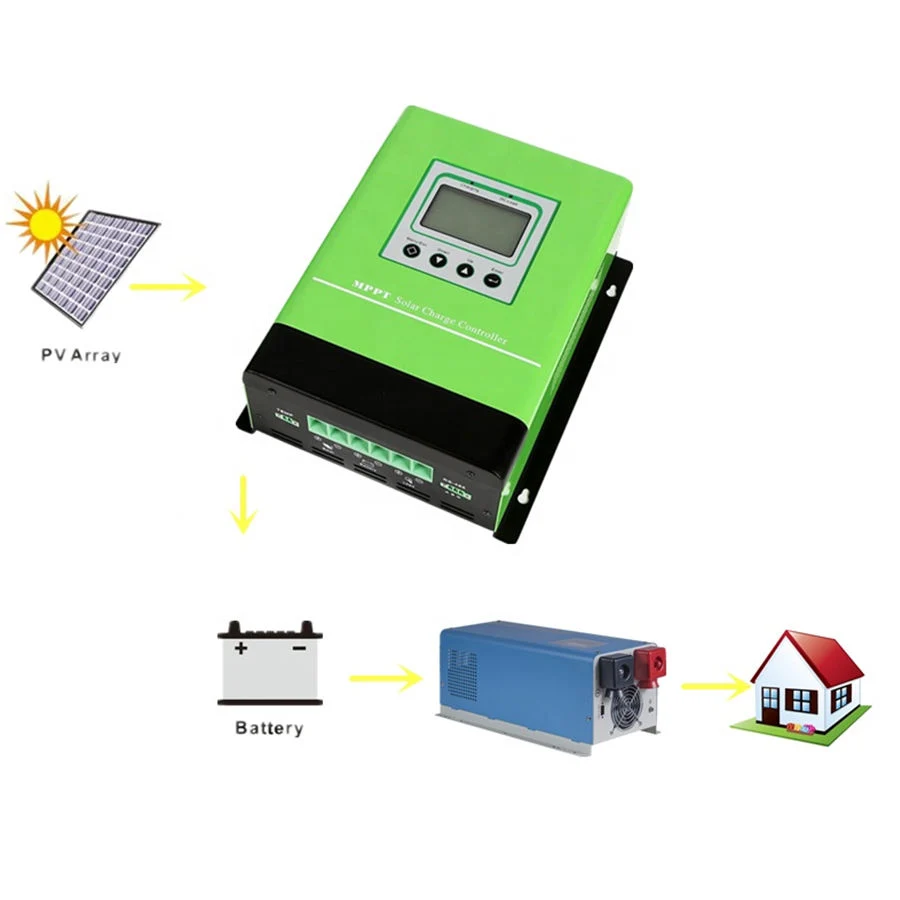 24V/48V 40A/80A 100A MPPT Solar Charge Controller for Solar Power System