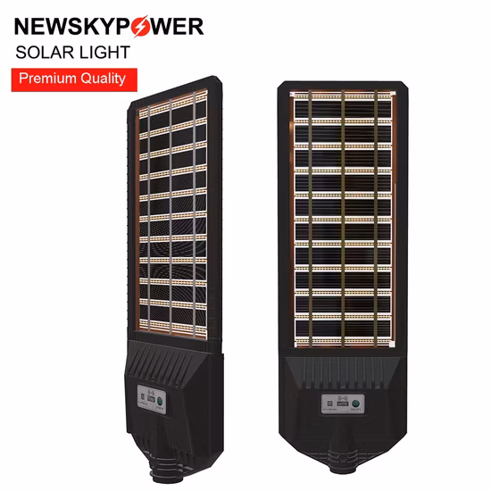 Réverbère solaire à LED ultra-mince pour terrain de badminton de basket-ball