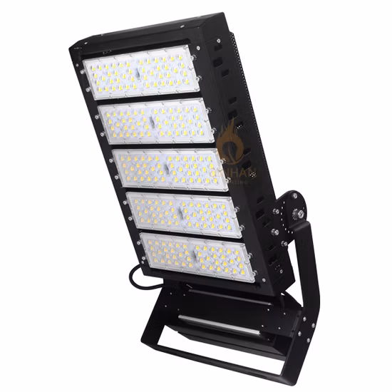 150lm/W IP65 High Power 800W Lampe d'inondation à haut mât à LED pour aéroport extérieur