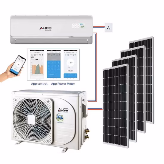 9000BTU 12000BTU 18000BTU 24000BTU Cool Only Mini Split Climatiseur solaire mural